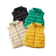 thumbnail image 3 of Boys Winter Puffer Vest, Kids Hooded Sleeveless Gilet,Winter Warm Outwear Water-Resistant with Pockets,3-12 Years, 3 of 8