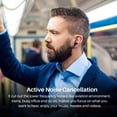 thumbnail image 2 of TOZO NC2 Hybrid Active Noise Cancelling Wireless Earbuds, in-Ear Detection Headphones, IPX6 Waterproof Bluetooth 5.3 Stereo Earphones, Immersive Sound Premium Deep Bass Headset Matte Black, 2 of 5