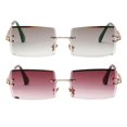 thumbnail image 1 of 2x de Sol para Mujer de Sol UV400 Modernas para Verano, Pya, Festival Macarena Gafas de sol rectangulares para mujer, 1 of 8
