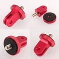 thumbnail image 3 of Adaptador de montaje para cámara de aluminio y metal, adaptador de conversión universal duradero de 1/4"-20 para trípode, compatible con GoPro Hero y cuadro de bicicleta., 3 of 5
