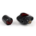 thumbnail image 4 of Windshield Mounting Hardware Quick 1" 25mm & 1 1/8" 28mm Handlebar Clamps Set Black, 4 of 5