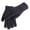 Black, variant on Upgraded Touchscreen Winter Gloves for Men Women, Anti-Slip Silicone Gel Grip, Thermal Soft Knit Black with Elastic Cuffs