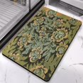 thumbnail image 5 of Fashionable 20x32 inch Machine Washable Floral Bathroom Rug - Non-Slip Large Kitchen Rug - Stylish Dining Room Area Rug, 5 of 5