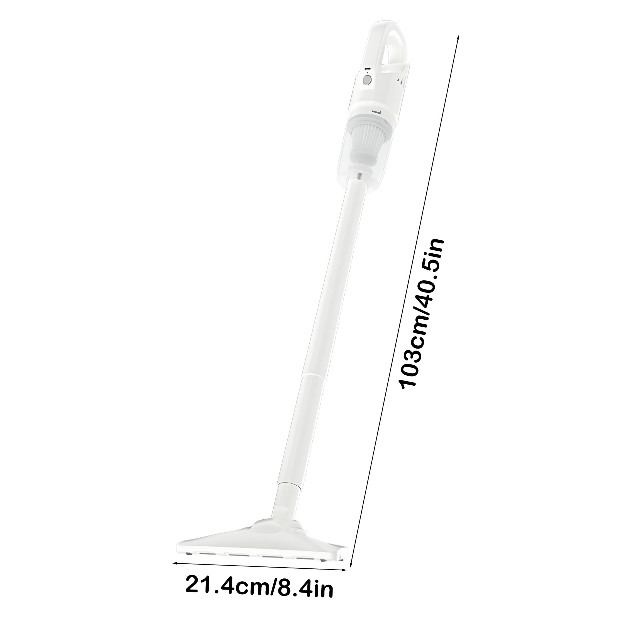 ZEPARO Cordless Vacuum Cleaner for Home Hard Floor Low-Pile Carpet Pet Hair 6-in-1 Lightweight Self-Standing,180W Power Suction Stick Vacuum Cleaners with 2200 mAh Battery,35 Mins Runtime