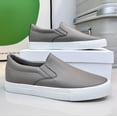 thumbnail image 2 of Men's Casual Slip - on Shoes with Round Toe - Breathable, Comfortable Artificial PU Leather Loafers for All Seasons, 2 of 13