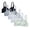 black,grey,light grey,white,light green, variant on CHAOYUNYI 3/5 Pack Lightly Padded Bras for Girls,Teens and Petite Women,Solids Training Bras Adjustable Strap Youth Sports Bras