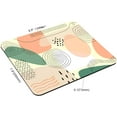 thumbnail image 2 of Mouse Pad, Abstract Trendy Universal Artistic Green Pink Mouse Pad, Mousepad Rectangle Customized Mouse Pads with Designs Non-Slip Rubber Smooth MousePads for Computer Laptop, 2 of 5