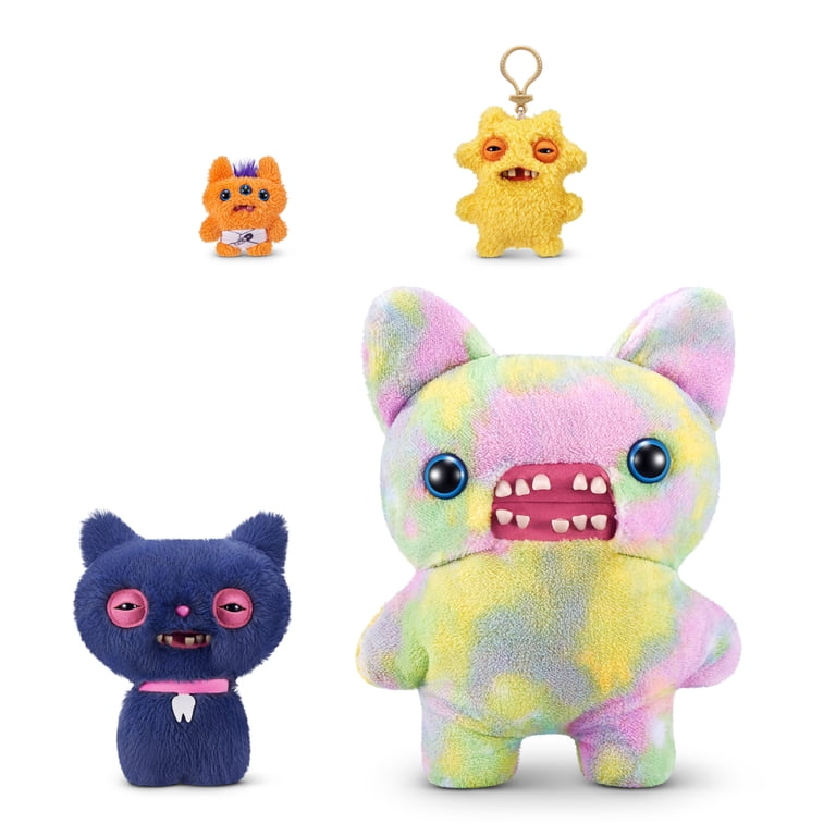 Fuggler Alley Cats 9 inch (Cheezee), Funny Ugly Monster Stuffed