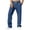 Dark Blue, variant on TKKCS Mens Soild Straight Leg Pants- Drawstring Casual Relaxed Fit Elastic Waist Flat Front Pants With Pockets Beige Size XL