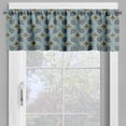 thumbnail image 4 of Ambesonne Modern Valance & Curtain, Twisted Tangled Lines, 55"x45", Grey Marigold Pale Blue, 4 of 6