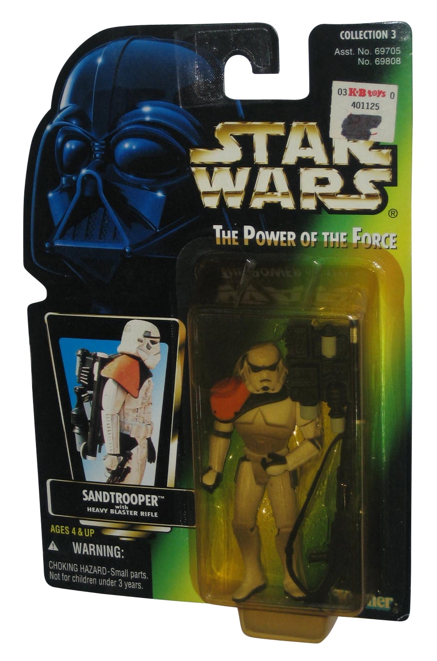 Star Wars  3.75 Power Of The Force Sandtrooper
