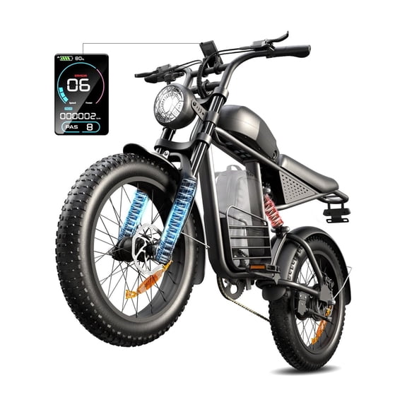 Electric Bike for Adults, 500W e Bike, 48V 15.6Ah UL2849 EBike