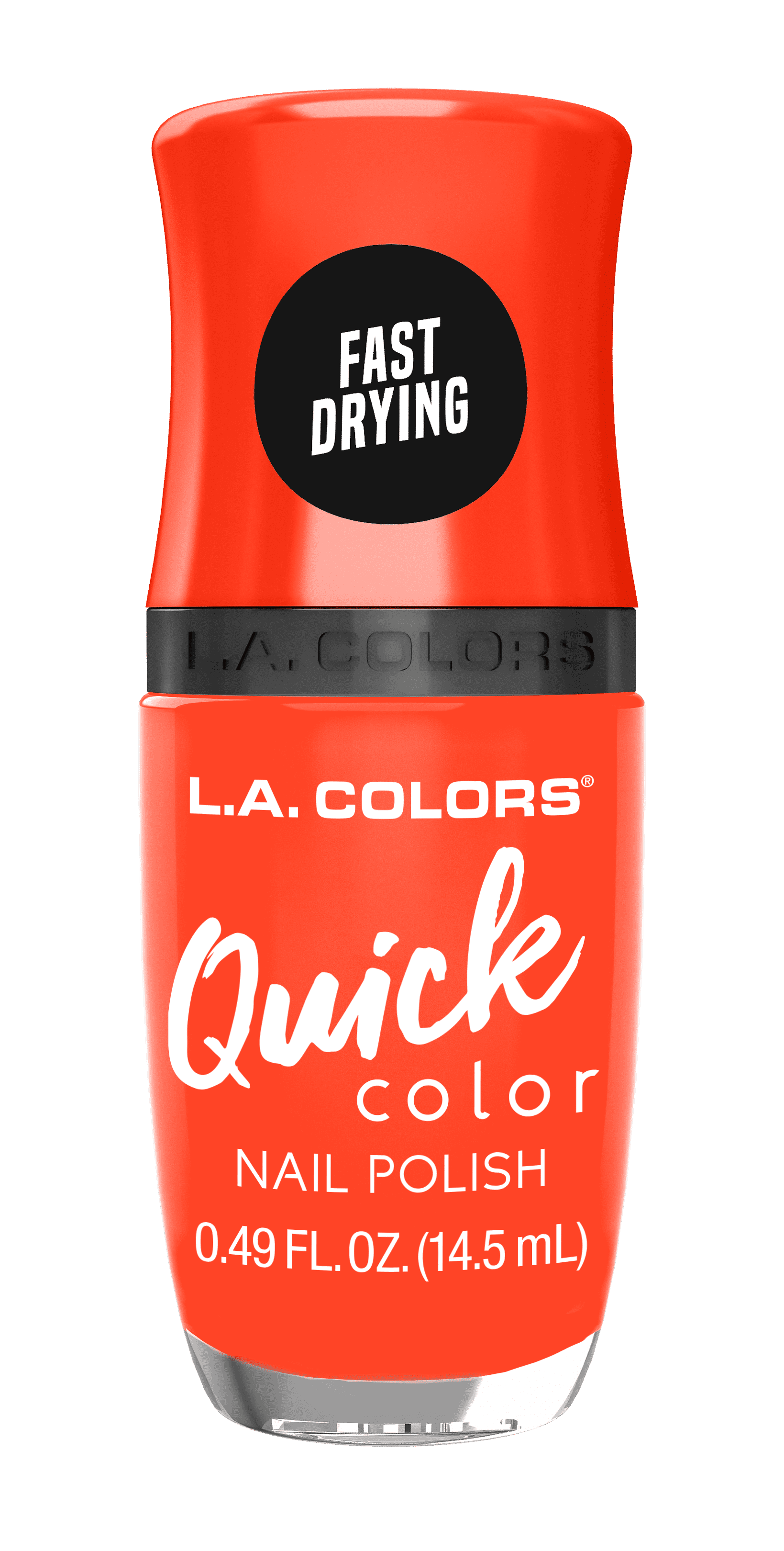 L.A. COLORS Quick Color Fast Drying Polish, At Once, 0.49 fl oz