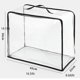 thumbnail image 4 of Bearachild Bolsa de almacenamiento Cajas transparentes a prueba de polvo Pantalla Bolsas protectoras impermeables Organizador Ropa Cubierta a prueba de Almacenamiento y organización del hogar Negro S Bearachild HA073736-01, 4 of 6