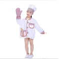 thumbnail image 5 of Conjunto de disfraces de juego de roles de chef con accesorios realistas Embalaje sin frustraciones: traje de chef imaginario, disfraz de chef para niños, niños pequeños, edades, 5 of 5