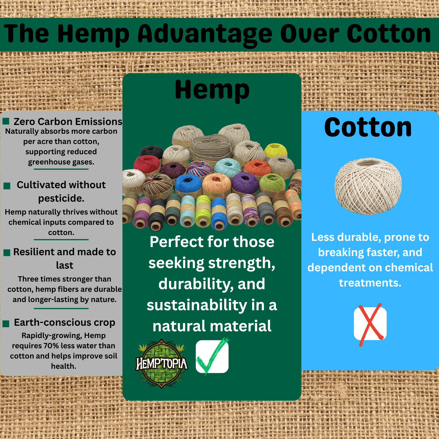 Hemptopia 1mm Beeswax Hemp Twine Spool 700 ft – Natural Waxed Hemp String for Arts & Crafts, Jewelry Making, Macrame, Gardening, DIY Projects, Craft Twine