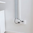 thumbnail image 2 of LNGOOR Wall Mount Self-adhesive Cable Cover Protector Wire Management Cord Organizer Holder Hide Raceway, 2 of 3