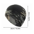 thumbnail image 3 of Winter Fleece Camouflage Hat Outdoor Warm And Cold-proof Ski Hat Hood Cycling, 3 of 8