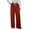 Red, variant on GigrtiJin Lounge Long Pants for Women Checkered Printed Drawstring Wide Leg Pants with Slide Pocket Hipster Streetwear Trousers