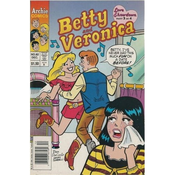 Betty and Veronica #82 (Newsstand) VF ; Archie Comic Book