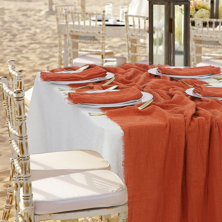 Orange table runner deals