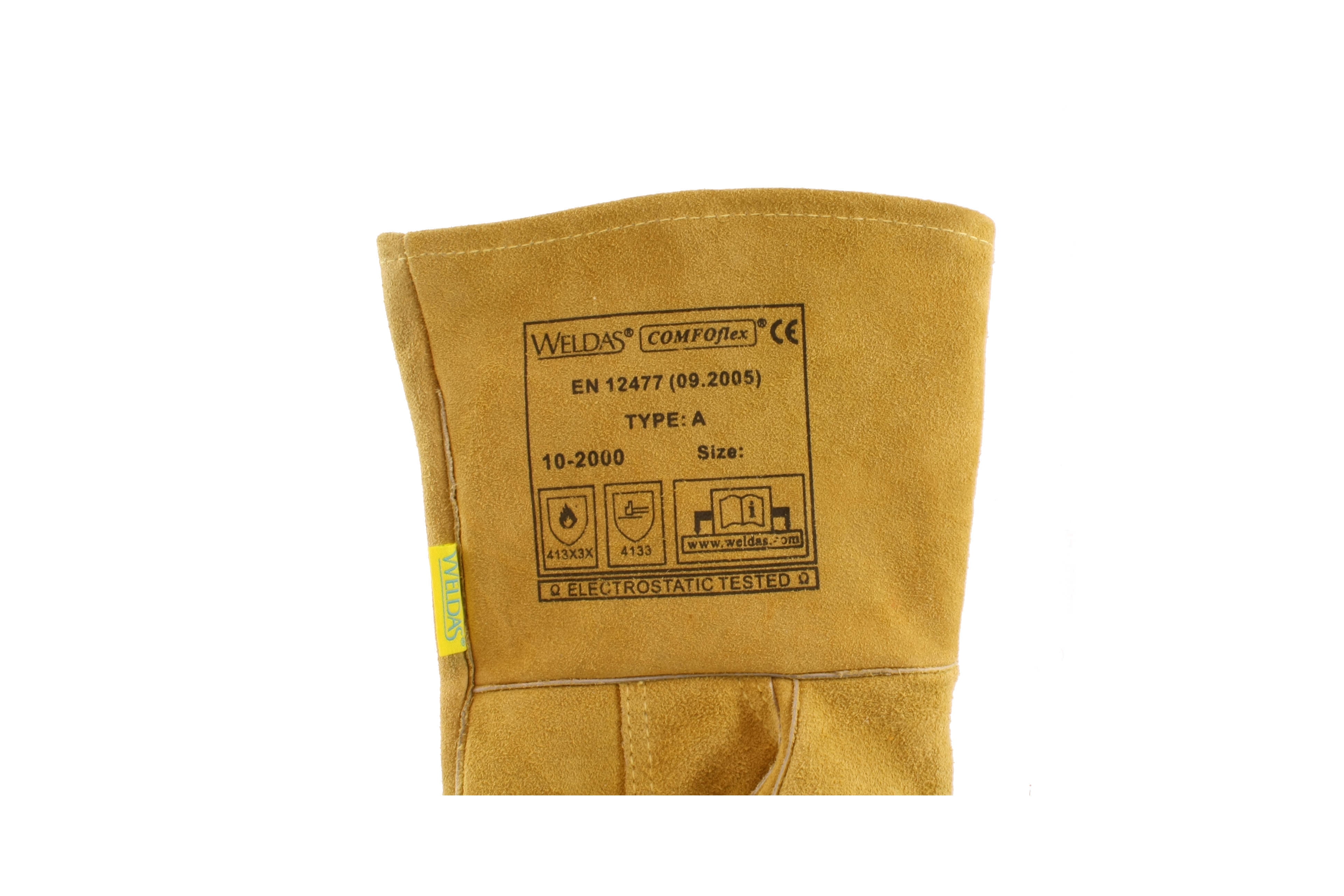 Weldas 10-2000L-18 Comfoflex Premium 18/" Long Welding Gloves Size Large