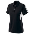 thumbnail image 1 of Femmes Requin Bite Polo XL Noir/blanc, 1 of 4