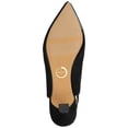 thumbnail image 5 of Journee Womens Paulina Kitten Heel Sling Back Pointed Toe Pumps, Widths Available, 5 of 10