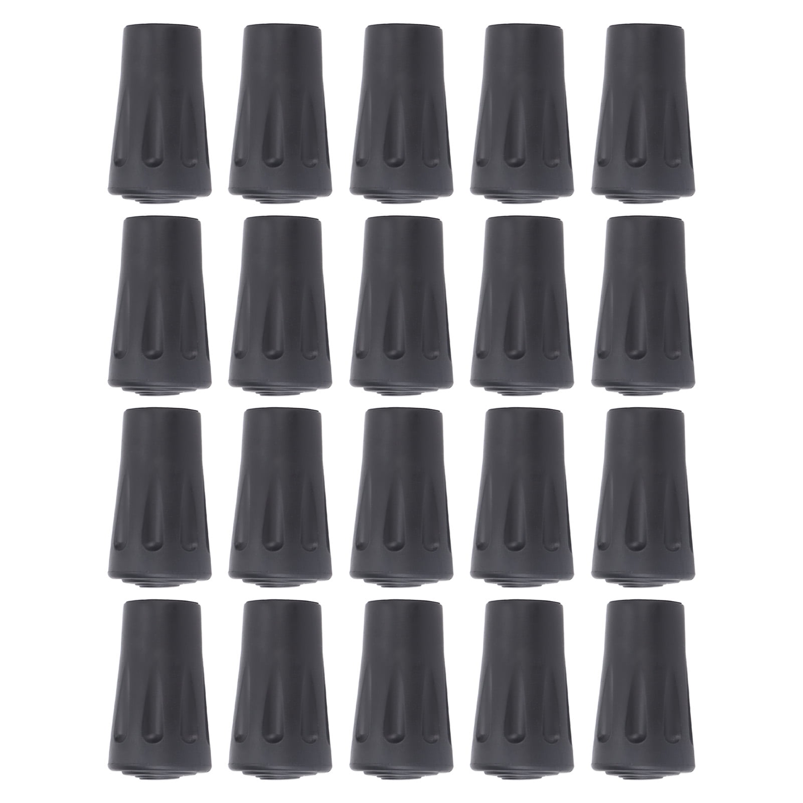 Hiking Pole Tip Cover, Hiking Pole Tips 20Pcs For Mountaineering