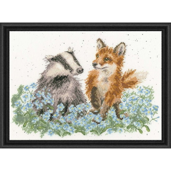 Bothy Threads The Woodland Glade Kit & Frame Counted Cross-Stitch