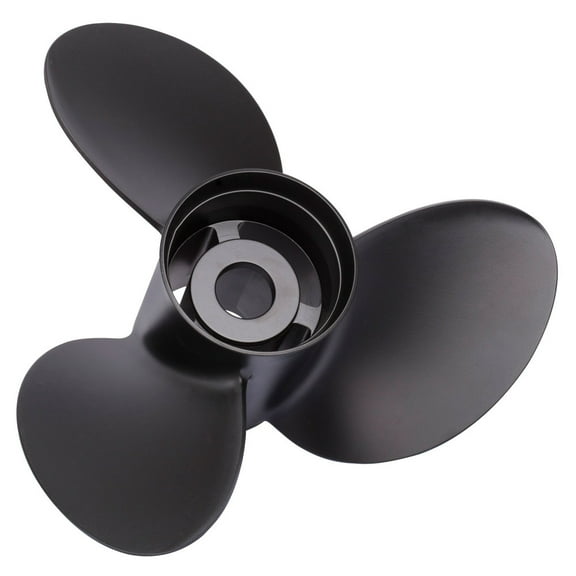 Solas 9512-153-19 Rubex 3 Plus Aluminum 3-Blade Boat Propeller - LH, 15.3 In. Diameter x 19 In. Pitch