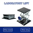thumbnail image 3 of BESTYASH Durable Stainless Steel Laboratory Lift Platform for Experiments Compact Lightweight Black 100cm, 3 of 8
