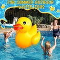 thumbnail image 4 of Flotador inflable para piscina con forma de pato Hungdao, de 4 pies, para fiestas de verano para niños, 4 of 7