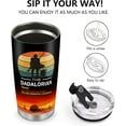thumbnail image 4 of Mug Tumbler Gifts for Dad - Presents for Daddy Papa Fathers Day Birthday from Daughter Son Wife Best Dad In The Galaxy Dadalorian Coffee Cup Grandpa Husband 20oz Stainless Steel, 4 of 6