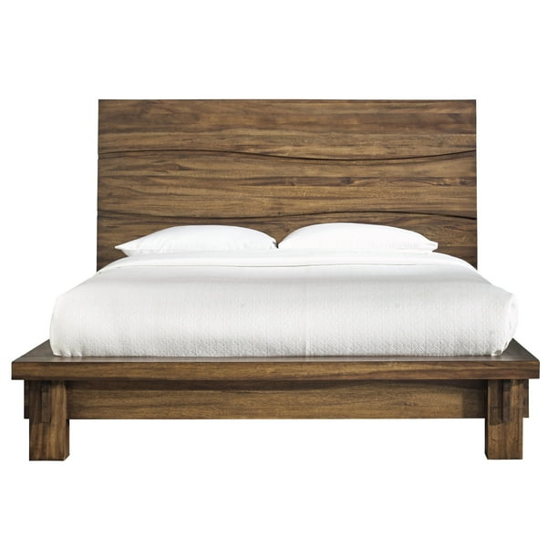 solid base platform bed queen