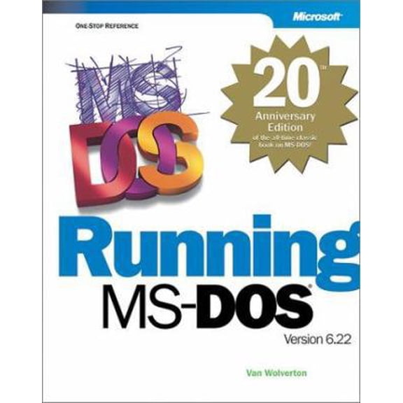 Pre-Owned Running MS-DOS 20th Anniversary Edition (Paperback) 0735618127 9780735618121