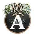 thumbnail image 1 of Funny Welcome Sign Round Outdoor Indoor Spring Wreath Farmhouse Porch Decoration Home Wall Sign for Housewarming Summer Fall, 1 of 7