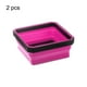 thumbnail image 3 of Uxcell 2Pcs Bandeja de Piezas Magnéticas Plegable Trays de Herramientas Cuadradas Pequeñas Organizador de Piezas Metálicas Rojo Rosa, 3 of 5