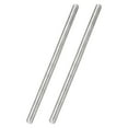 thumbnail image 1 of Uxcell 2Pcs Fully Threaded Rod, M8 x 1mm Pitch 304 Stainless Steel Right Hand Fine Threads Studs, 150mm/6" Long Threaded Screw Rods Fasteners for Anchors Bolts Hangers Clamps U Bolts, 1 of 6