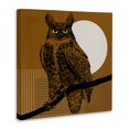 thumbnail image 3 of Stupell Industries Modern Horned Owl & Full Moon Canvas Art, 17 x 17, by Regina Moore, 3 of 8