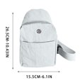 thumbnail image 3 of Antqov Small Sling Bag for Women, Waterproof Colorful Crossbody Backpack Lightweight Shoulder Bag for Hiking Travel Sports Supplies Gifts, 3 of 6