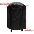 thumbnail image 5 of Housse de Rangement Barbecue Imperméable Robuste - Noir, 5 of 5