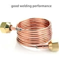 thumbnail image 4 of Copper Pipe Soft Coil Copper Tubing 1/16" OD x 1/32" ID x 6.56 Ft Length T2 Refrigeration Copper Tubing for Air Conditioners, Refrigerator, DIY Projects, 4 of 6