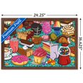 thumbnail image 3 of Brian Cook: Butts on Things - Sweets Wall Poster, 14.725" x 22.375" Framed, 3 of 6