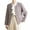 Pink, variant on Chouyatou Women's Elegant Houndstooth Tweed Jacket Button Down Fringed Tassel Blazer Jacket Coat