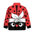 thumbnail image 5 of Uorisanigo Girls Half Zipper Sweatshirts Oversized Funny Ladybug Long Sleeve Pullover Top Drop Shoulder Cropped Pullover Hoodies for Teen Girl Fashion Fall Winter Clothing, 5 of 7