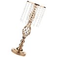 thumbnail image 1 of Crystals Candles Holder Table Wedding Flower Vase Candlesticks Gold 70cm, 1 of 8