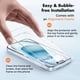thumbnail image 3 of Protector de pantalla UnbreakCable para iPhone 15 de 6.1 pulgadas, paquete de 3, 3 of 9