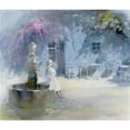 thumbnail image 3 of Haenraets, Willem 13x12 Black Modern Framed Museum Art Print Titled - Idyllic blue, 3 of 5