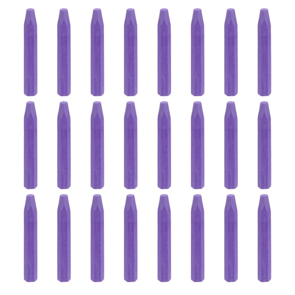 Uxcell 25 Pack Oil Pastels Set,  Soft Oil Colored Drawing Pastels Chalk Vibrant Color for Artists Art Supplies for Beginners Teachers, Purple